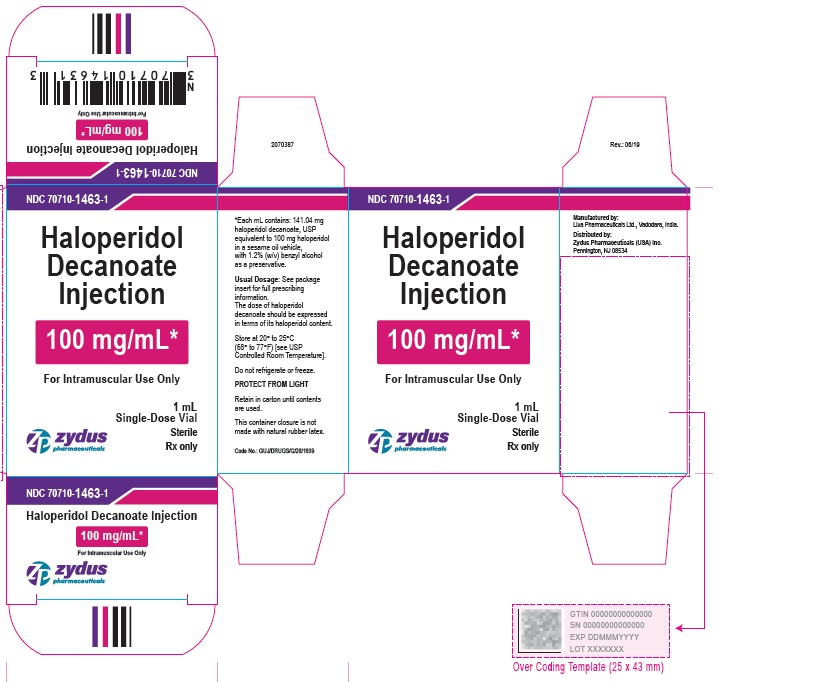 Haloperidol decanoate Injection, 100 mg per mL Carton (1 Vial per carton)