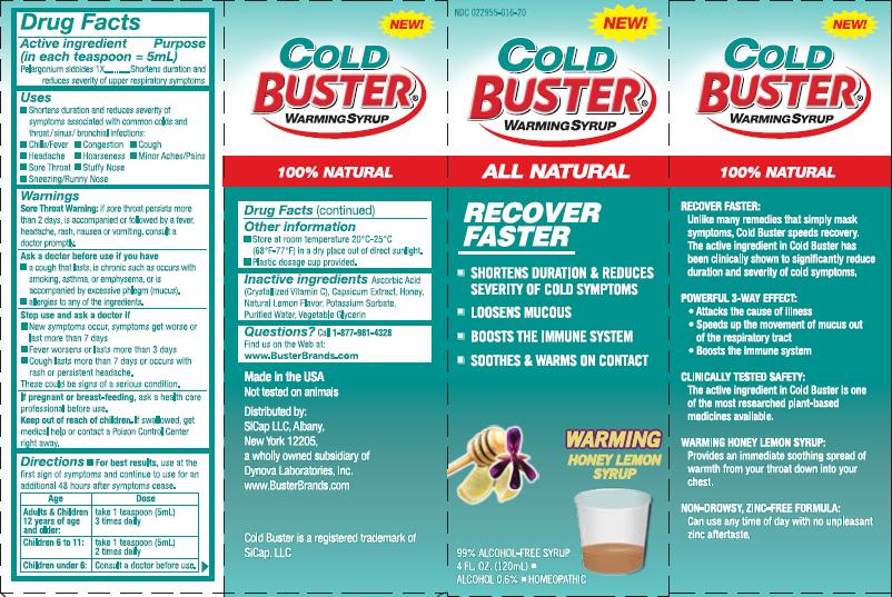 Cold Buster Label