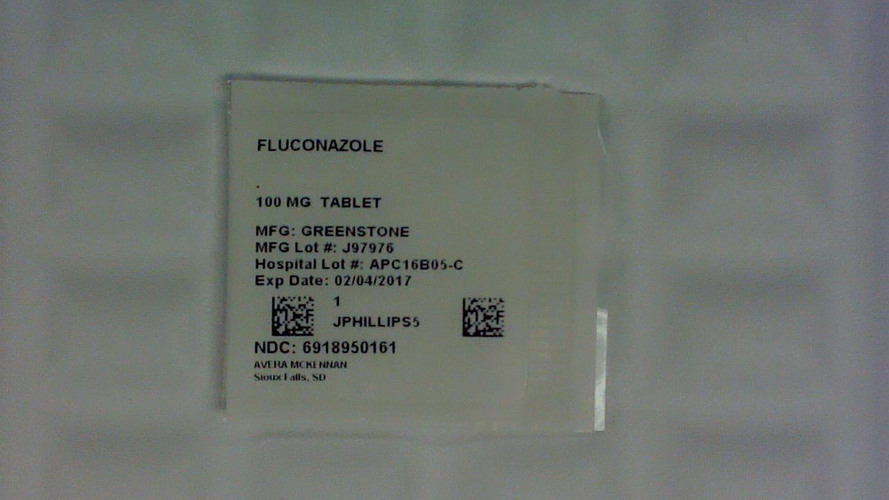 Fluconazole 100 mg tablet