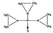 Thiotepa for Injection, USP Structural Formula