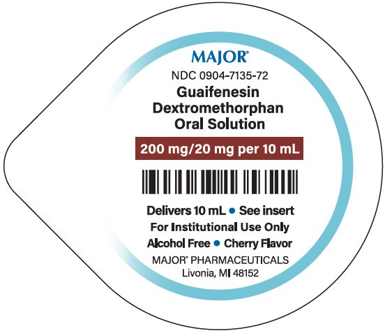 10mg/100mg per 5mL; 10mL cup label
