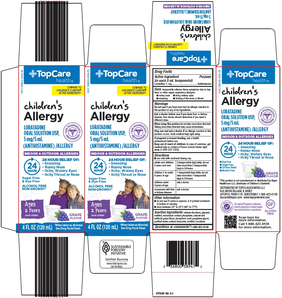 TOPCARE CHILDRENS ALLERGY loratadine solution