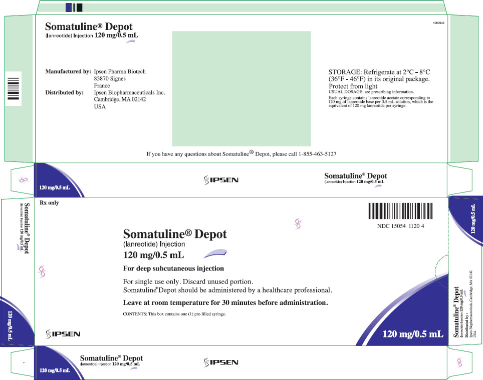 PRINCIPAL DISPLAY PANEL - 120 mg/0.5 mL Syringe Carton - NDC: <a href=/NDC/15054-1120-4>15054-1120-4</a>