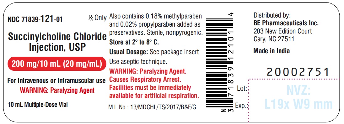 SUCCINYLCHOLINE CHLORIDE injection, solution