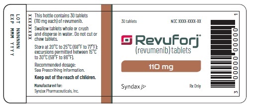 Revuforj 110 mg Container