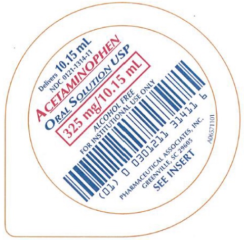 10 mL Unit Dose Cup Label