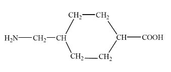 Tranexamic Acid Structural Formula