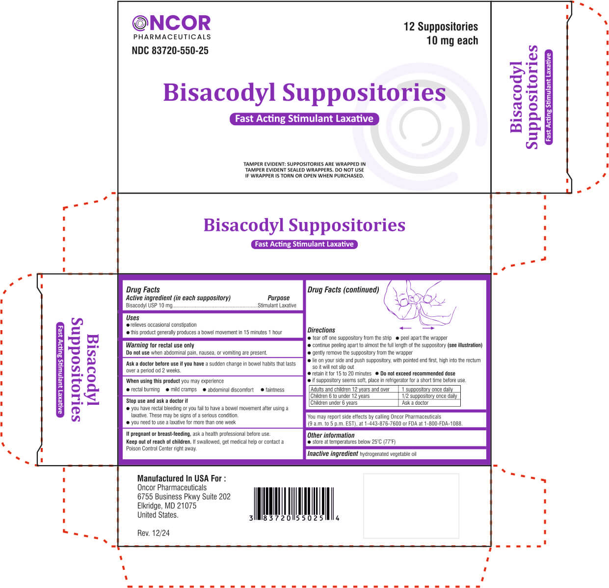 Bisacodyl Suppositories