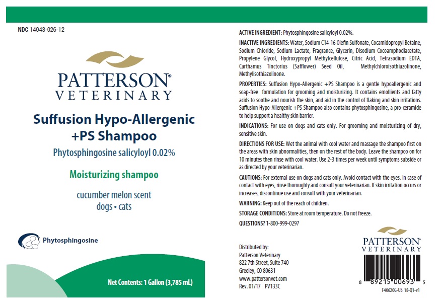 SUFFUSION PS HYPO-ALLERGENIC- phytosphingosine salicyloyl shampoo