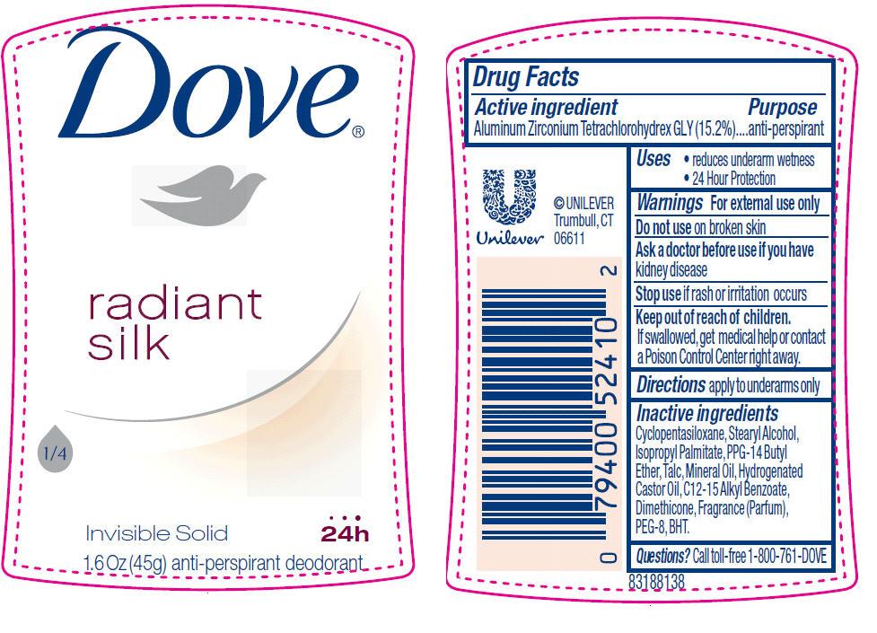 Dove Radiant Silk PDP