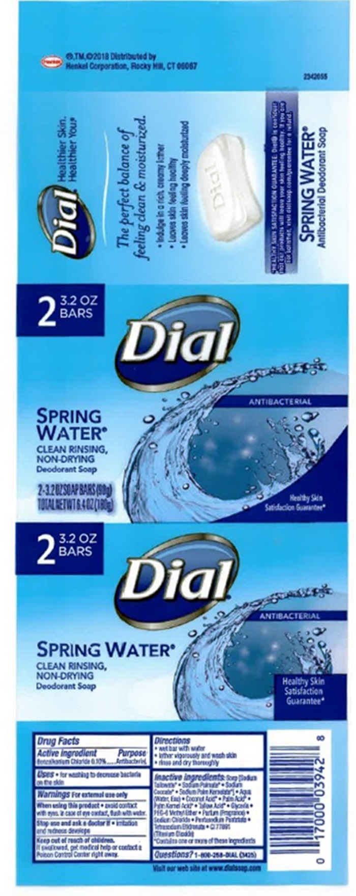 Dial Spring Water Soap