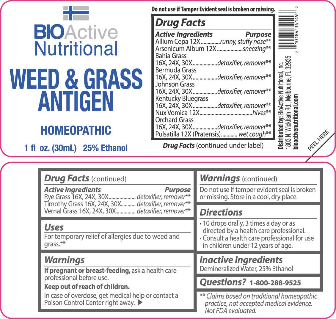 WEED & GRASS  ANTIGEN
