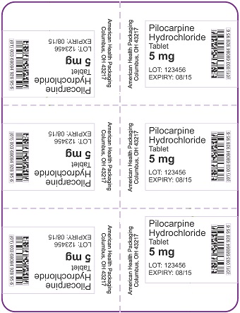 5 mg Pilocarpine HCl Tablet Blister