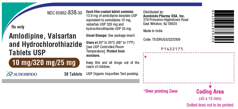 PACKAGE LABEL-PRINCIPAL DISPLAY PANEL - 10 mg/320 mg/25 mg (30 Tablets Bottle)