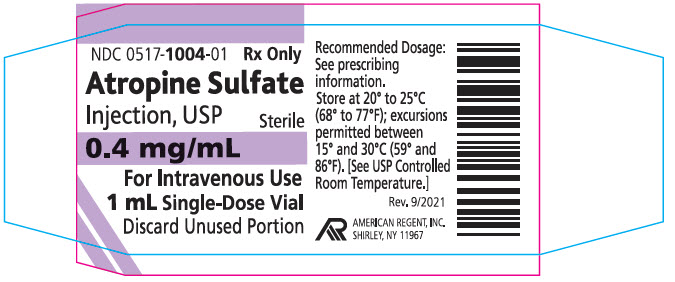 0.4 mg Vial Label