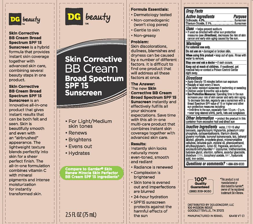 DG BB Cream Carton Label