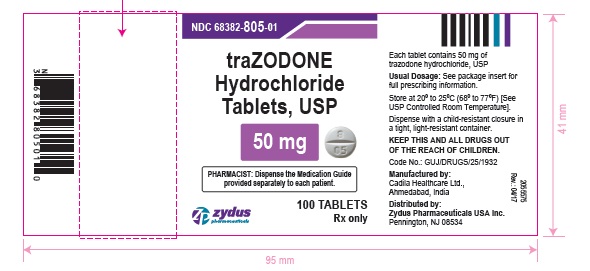Trazodone Hyadrochloride Tablets, USP