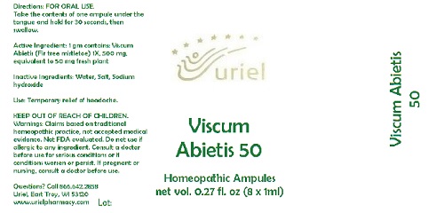 ViscumAbietis50Ampules