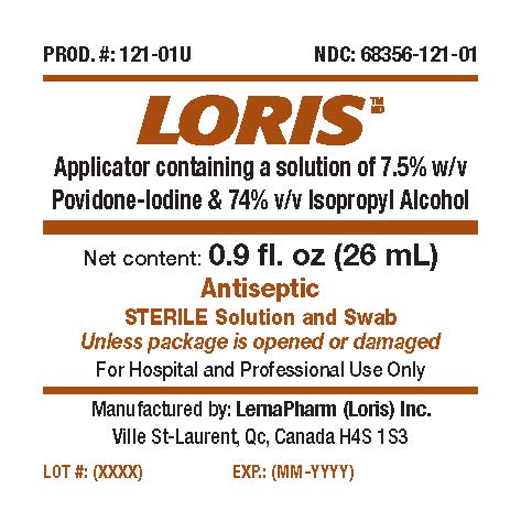 image of applicator tube label