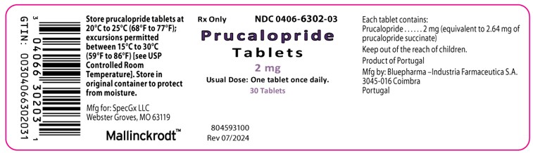 2 mg Label