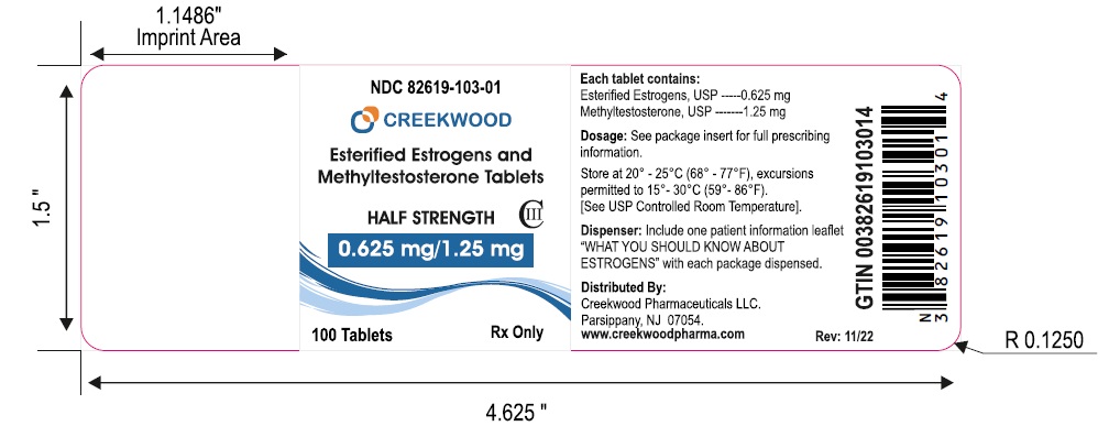 label half strength