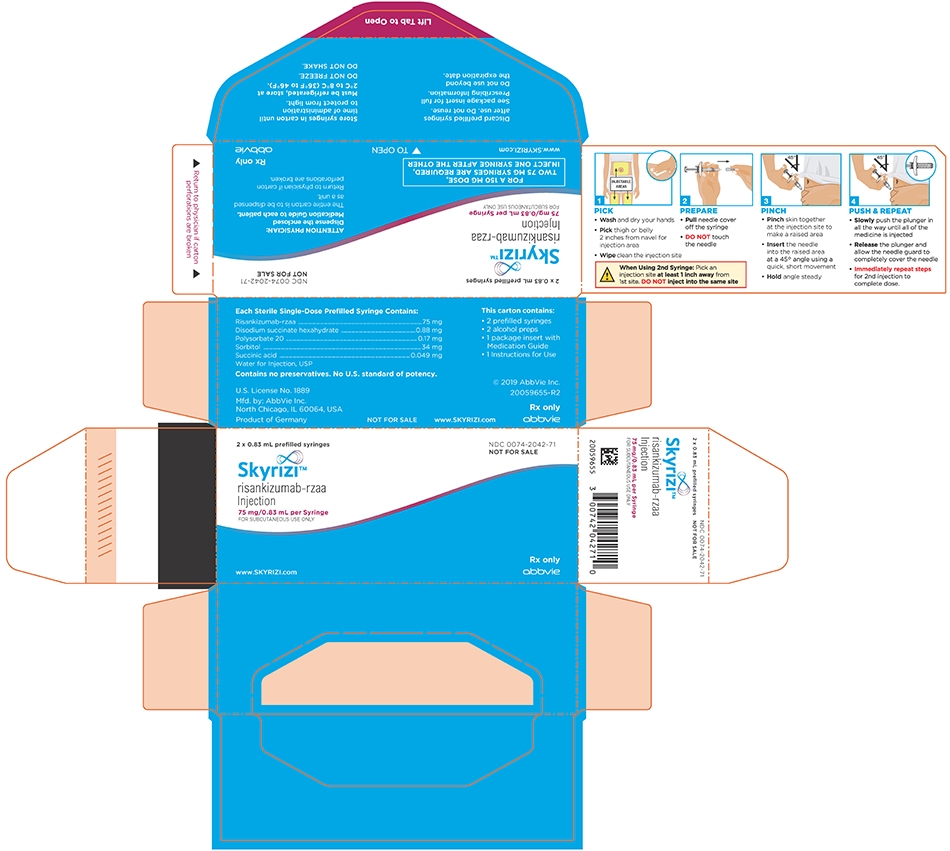 20059655 Skyrizi Syringe Sample Carton