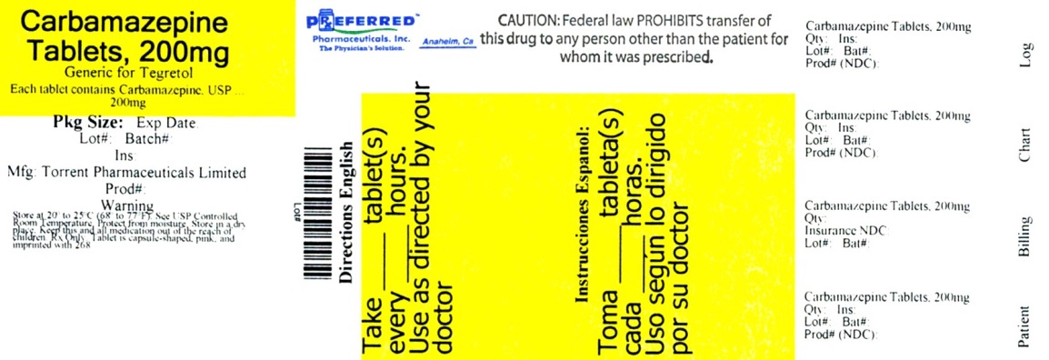 Carbamazepine Tablets, 200mg