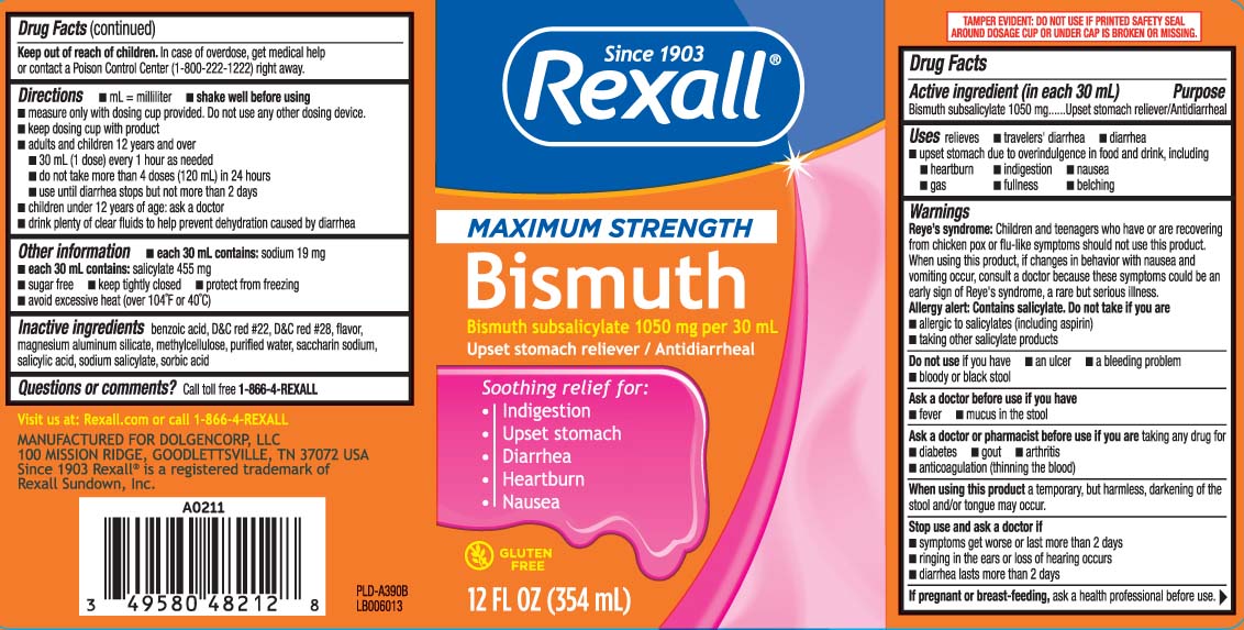 Bismuth subsalicylate 1050 mg