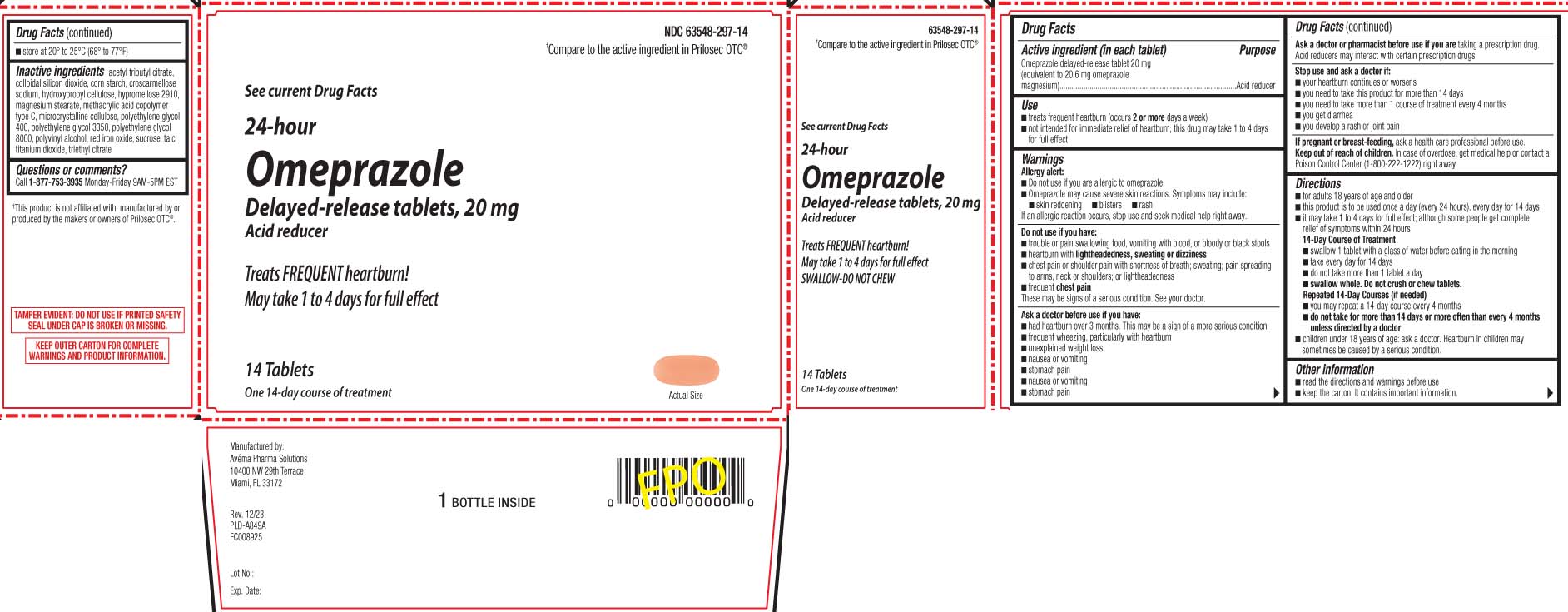 Omeprazole delayed-release tablet 20 mg (equivalent to 20.6 omeprazole magnesium)