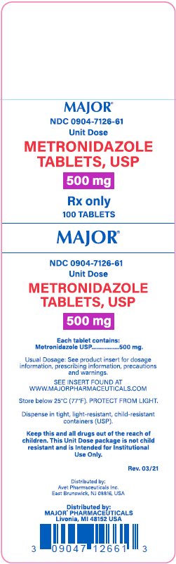 500mg carton label