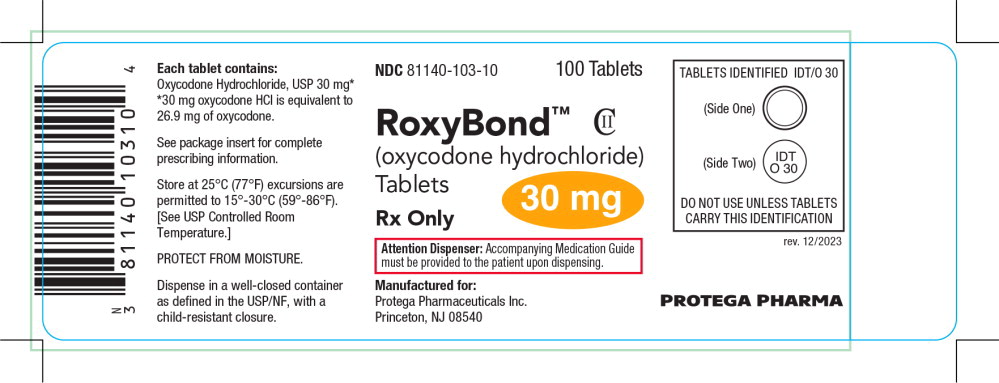 Principal Display Panel – 30 mg Bottle Label
