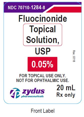 Fluocinonide topical solution USP, 0.5%