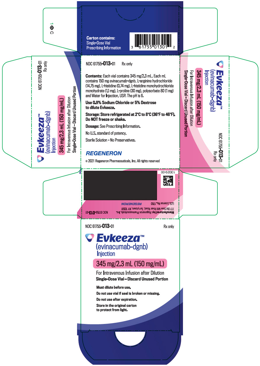 PRINCIPAL DISPLAY PANEL - 345 mg/2.3 mL Vial Carton