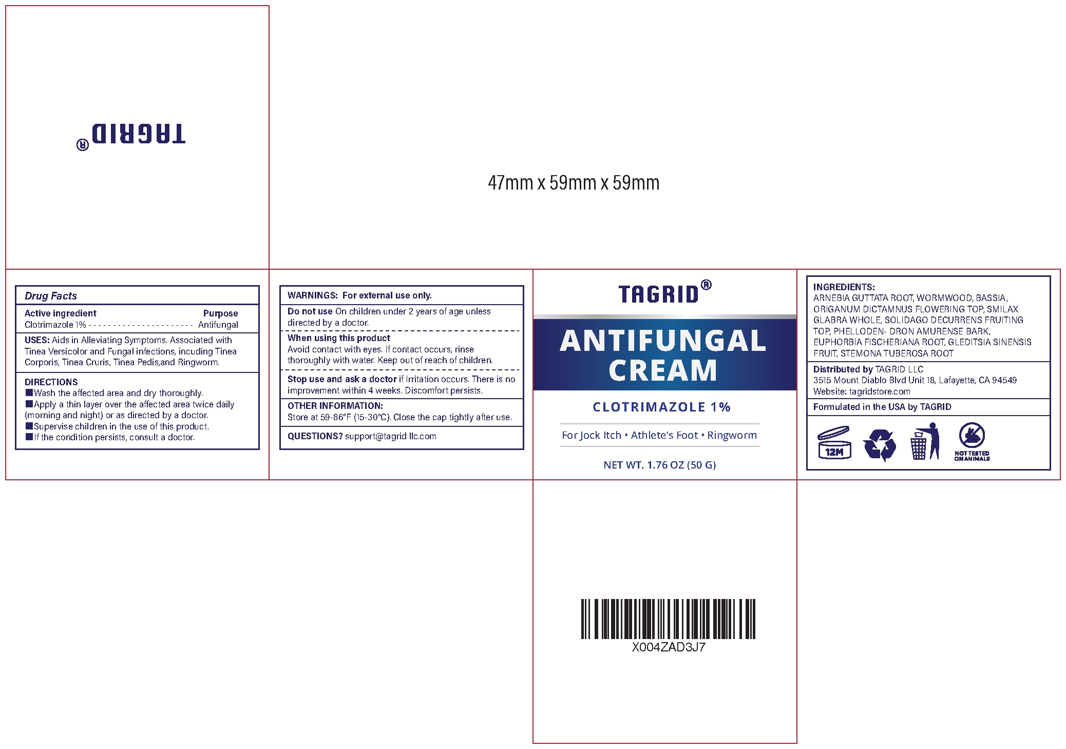 Tagrid ANTIFUNGAL Package image