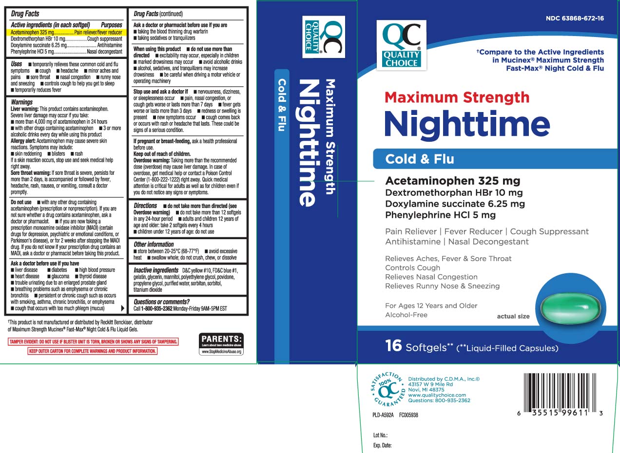 Acetaminophen 325 mg, Dextromethorphan HBr 10 mg, Doxylamine succinate 6.25 mg, Phenylephrine HCL 5 mg