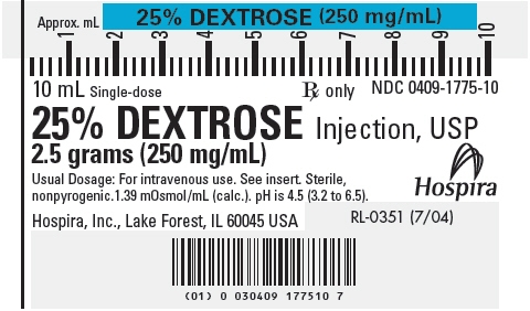 10 mL Syringe Label