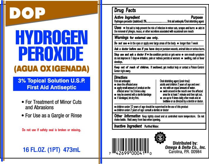 DOP Hydrogen peroxide