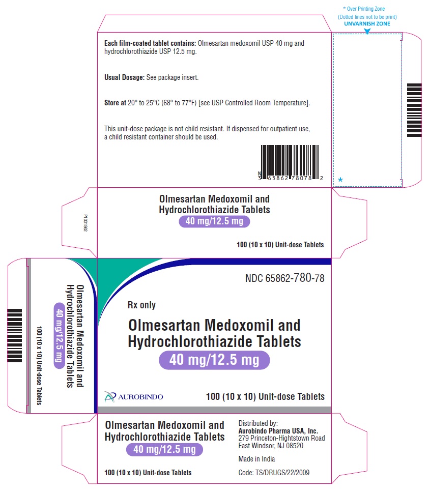 PACKAGE LABEL-PRINCIPAL DISPLAY PANEL - 40 mg/12.5 mg Blister Carton (10 x 10 Unit-dose)