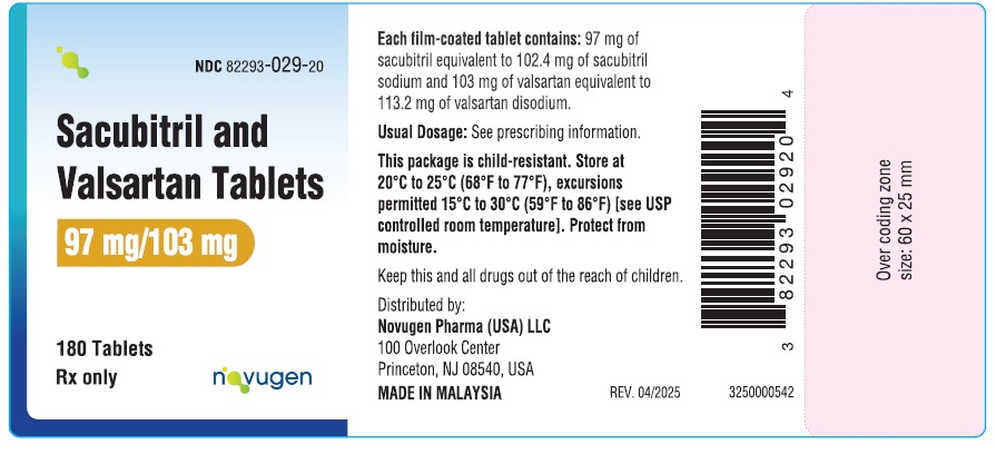 97 mg/103 mg - 180's