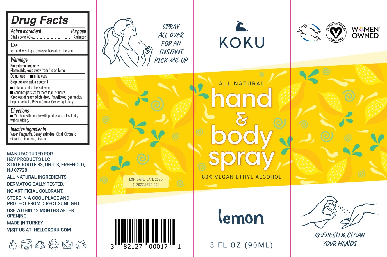 Koku All-Natural Lemon 3 box