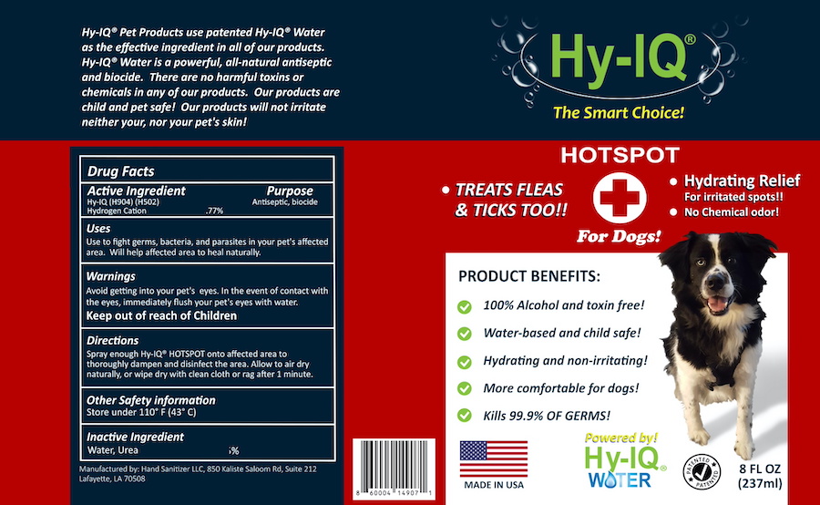 HY-IQ HOT SPOT SPRAY FOR DOGS