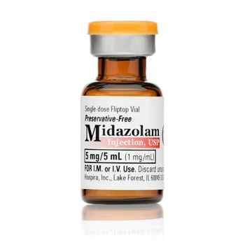 antidote of midazolam