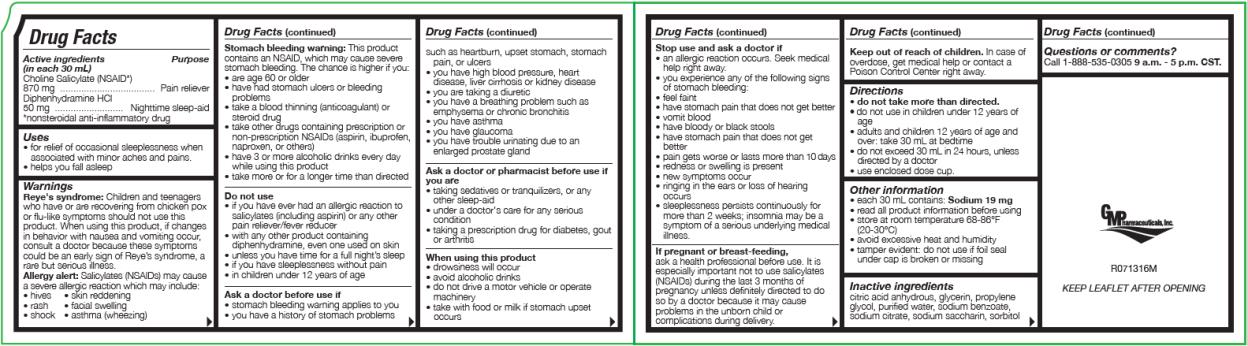 PRINCIPAL DISPLAY PANEL
NDC: <a href=/NDC/58809-390-08>58809-390-08</a>
TexaClear 
Pain PM 
Reliever 
+ Sleep Aid  
8 fl oz (237 mL)
