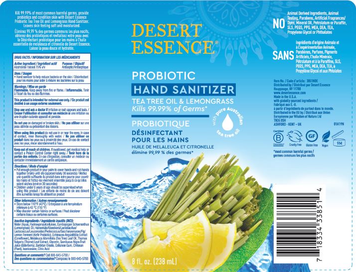 01b LBL_DE_Probiotic Hand Sanitizer_Tea Tree-Lemongrass_8oz