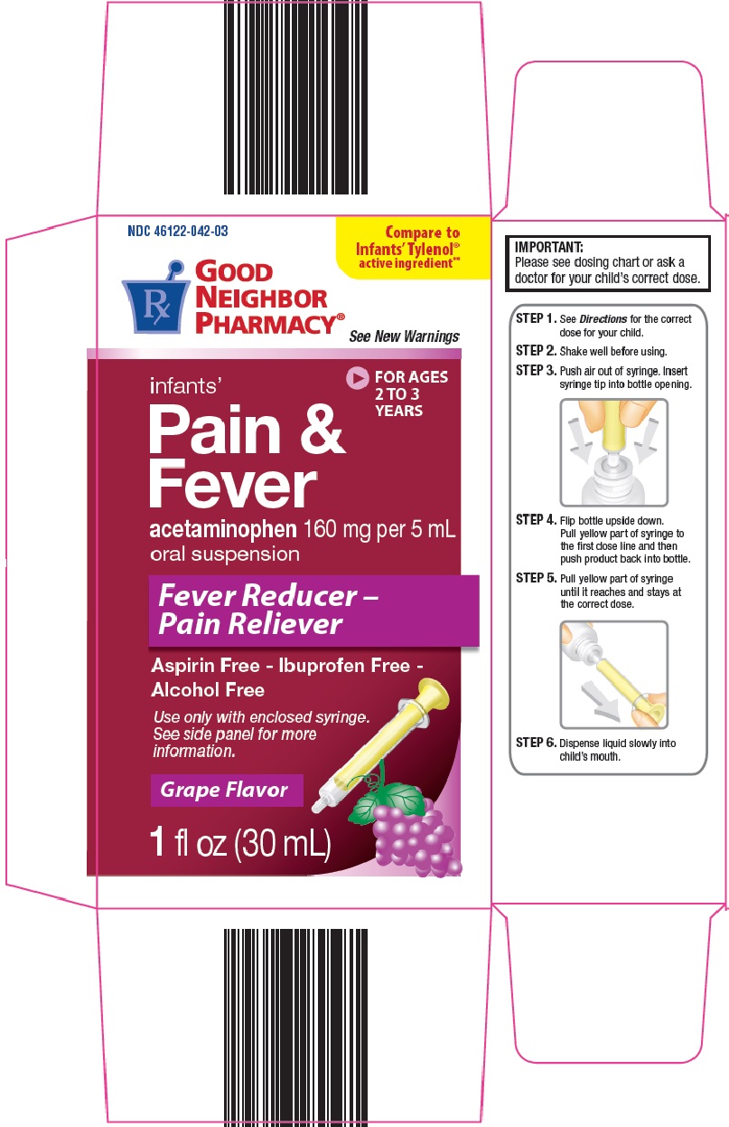 Good Neighbor Pharmacy Infants' Pain & Fever image 1
