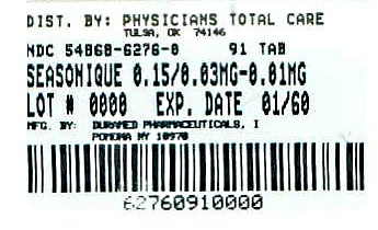 image of package label