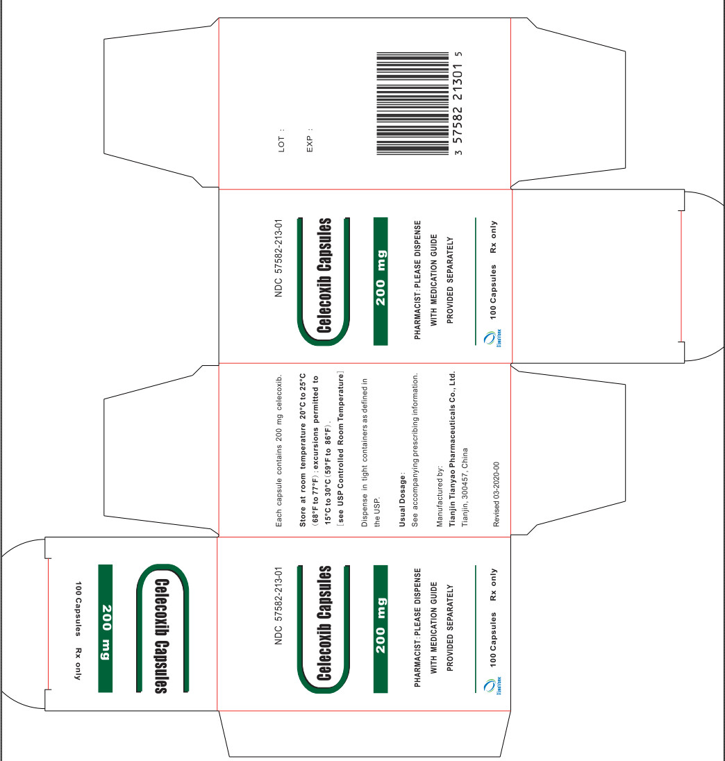 Celecoxib Capsules 200 mg 100 Capsules Carton Label
