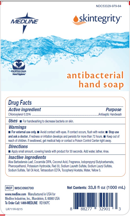 Medline Skintegrity Antibacterial Hand Soap PDP and Drug Facts