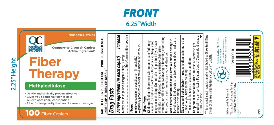 QC(CDMA) Fiber Therapy for Regularity 100 Caplets