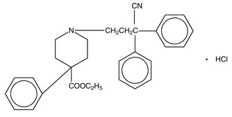 Diphenoxylate Hydrochloride Structural Formula